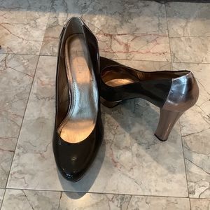 BCBG Multi color heels
